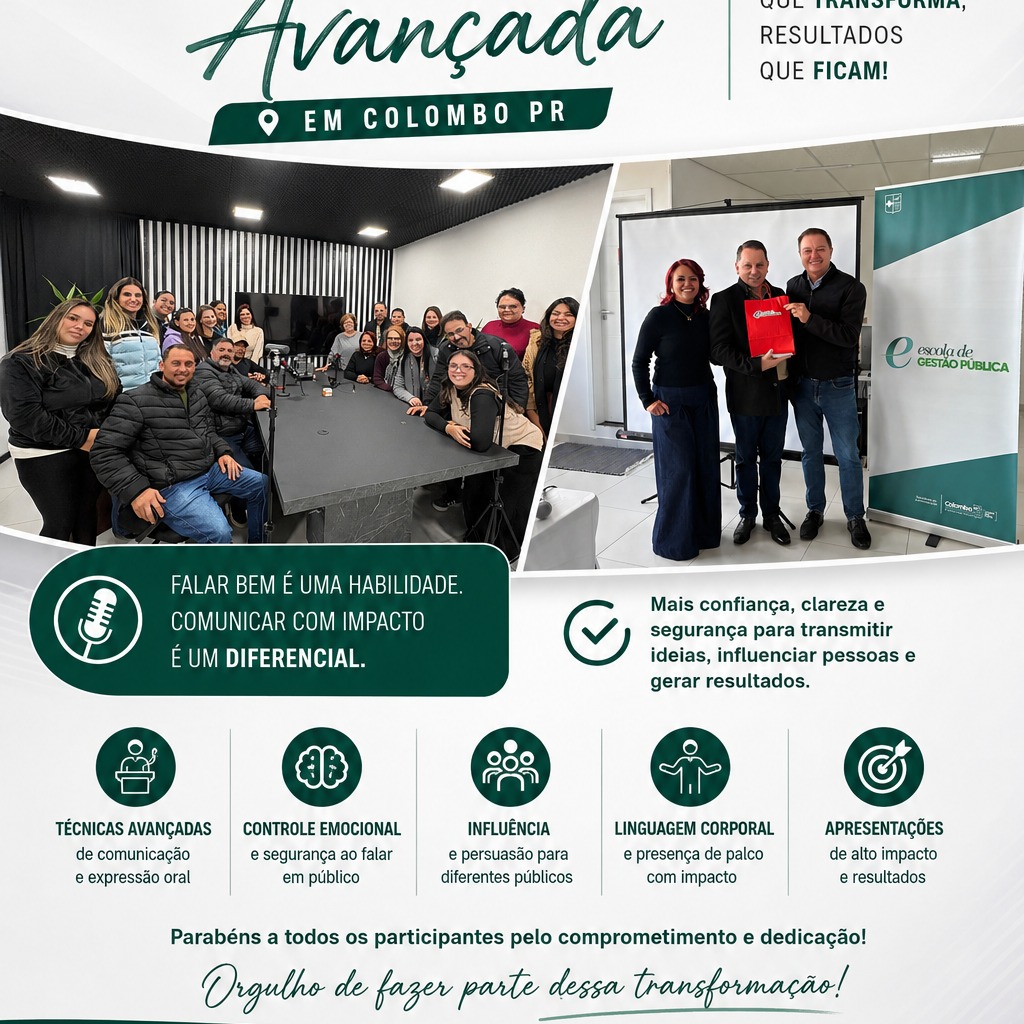 RESULTADOS QUE FICAM! Mais confiança, clareza